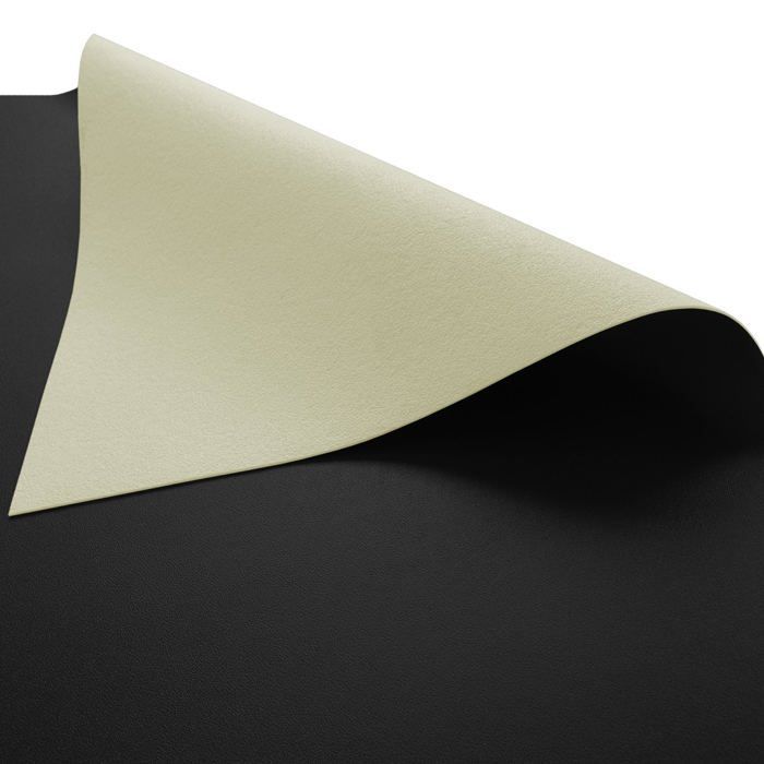 Revêtement de sol Expotop Noir Vinyle 200 x 50 cm
