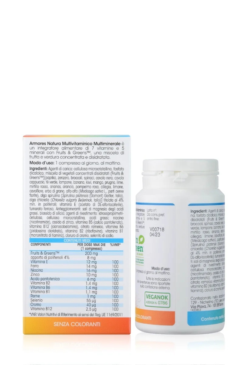 ARMORES NATURA Armores Natura Multivit 60 multivitaminových tablet