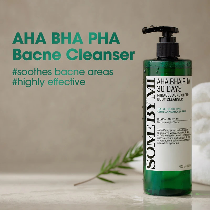 Some By Mi AHA∙BHA∙PHA 30 Days Miracle Acne Clear čistilni penasti gel za problematično in mastno kožo