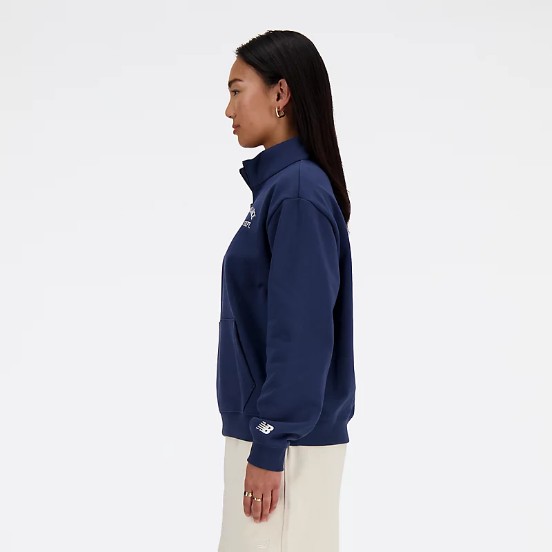 Pulls Femme Sportswear à col zippé - Les plus grands succès - Bleu marine