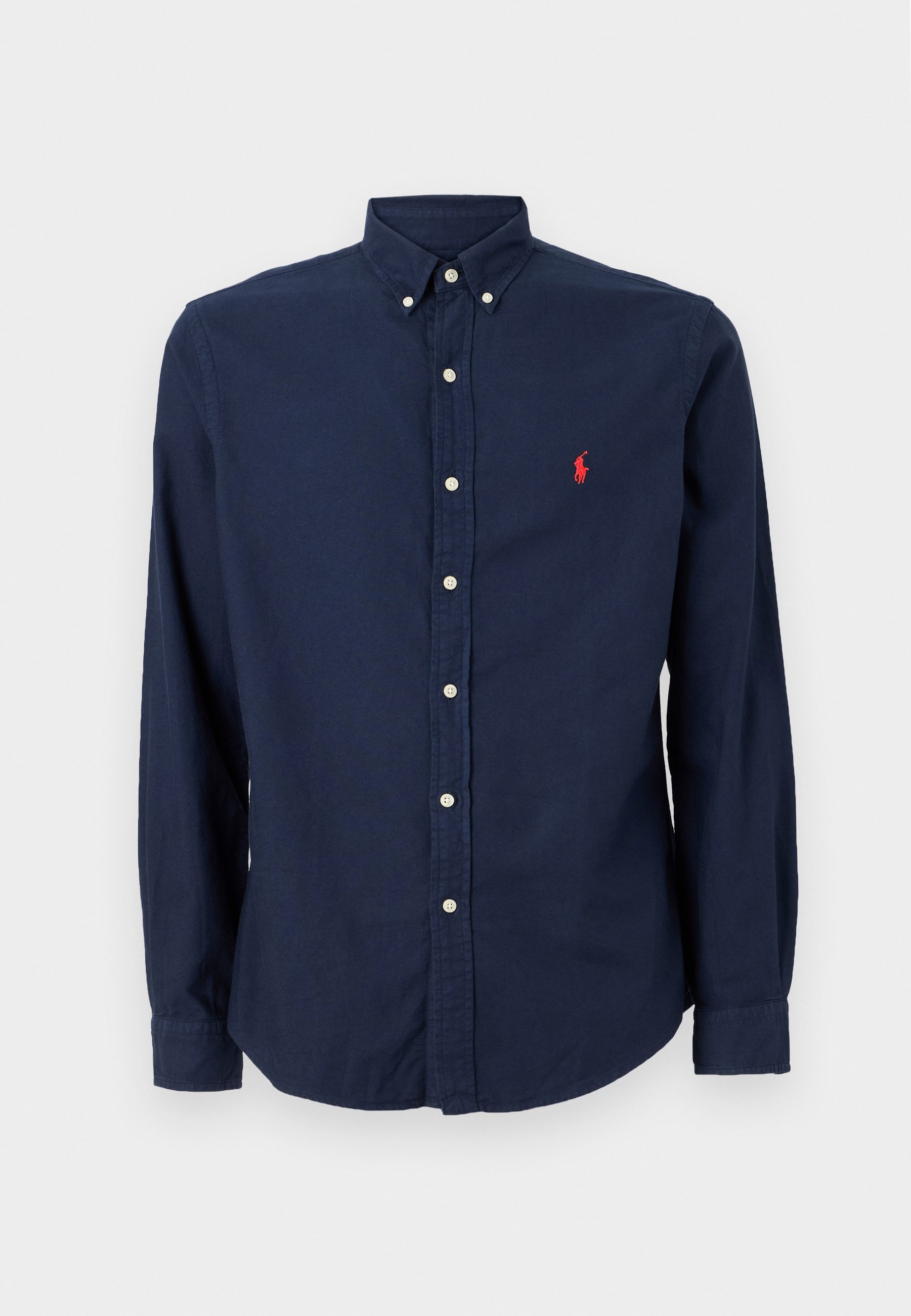 Polo Ralph Lauren CHEMISE SPORT À MANCHES LONGUES - Chemise - bleu marine/jaune croisière