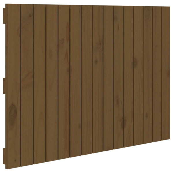 Wezgłowie łóżka Brąz 95.5 x 60 cm Pine Wood vidaXL