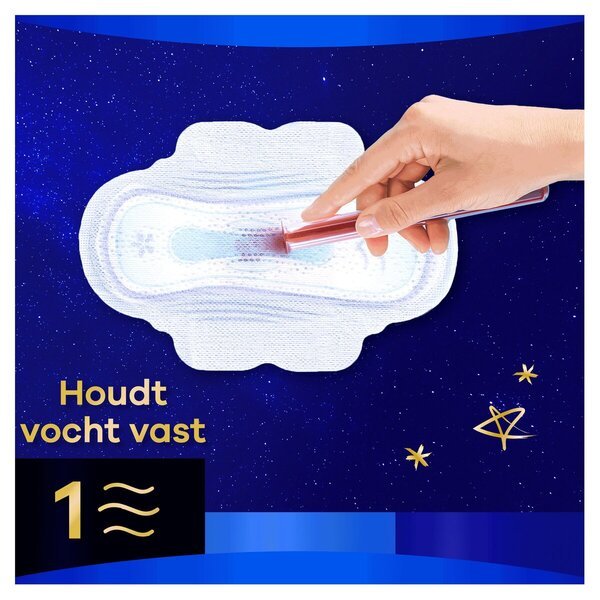 Higienski vložki Always Ultra Secure Night (velikost 4) s krilci<br>6 x 9 kosov