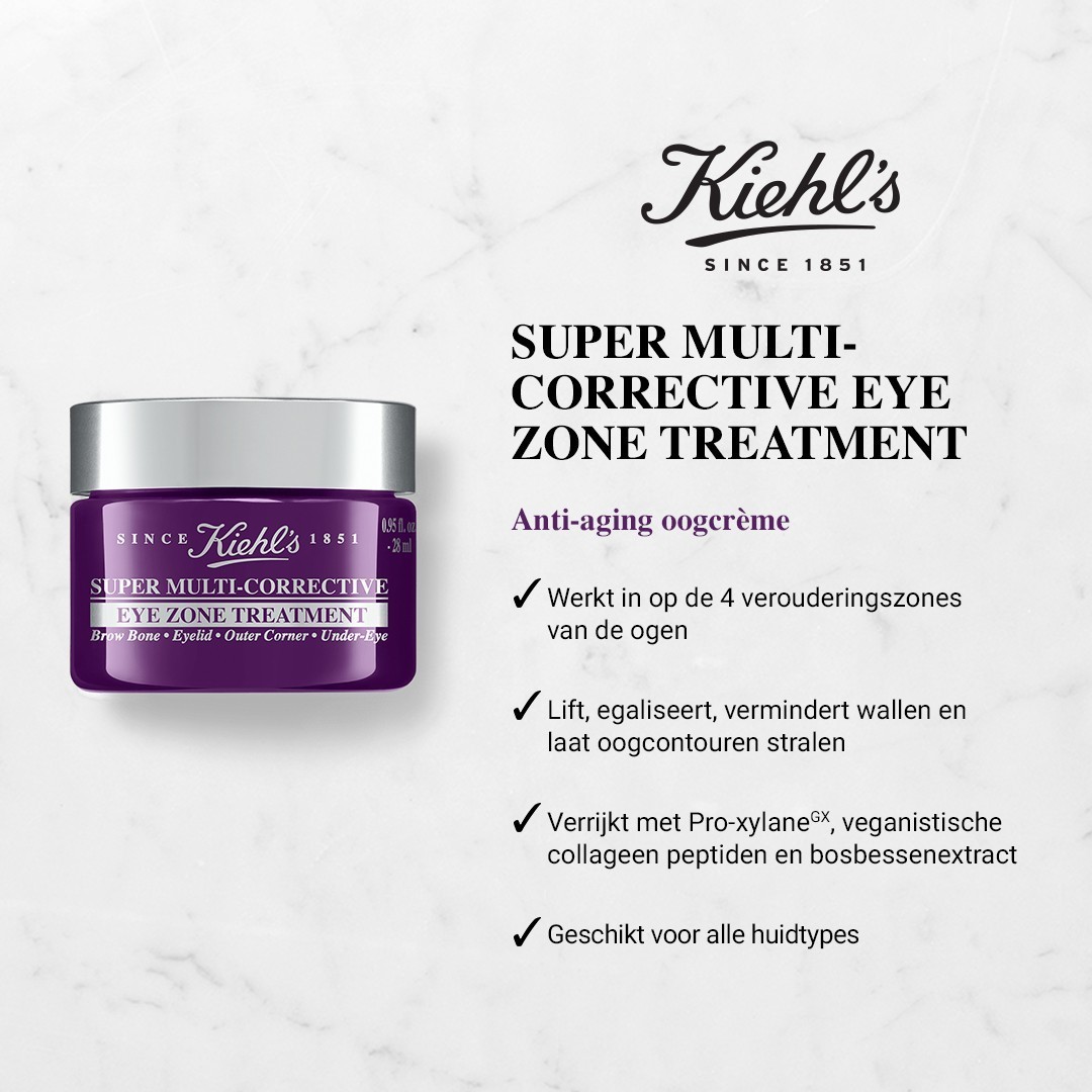 Kiehl's Super Multi korektivna krema za oči - 14 ml