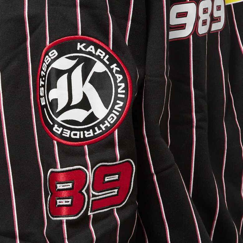 Woven Signature Kani Night Rider Pinstripe Crew