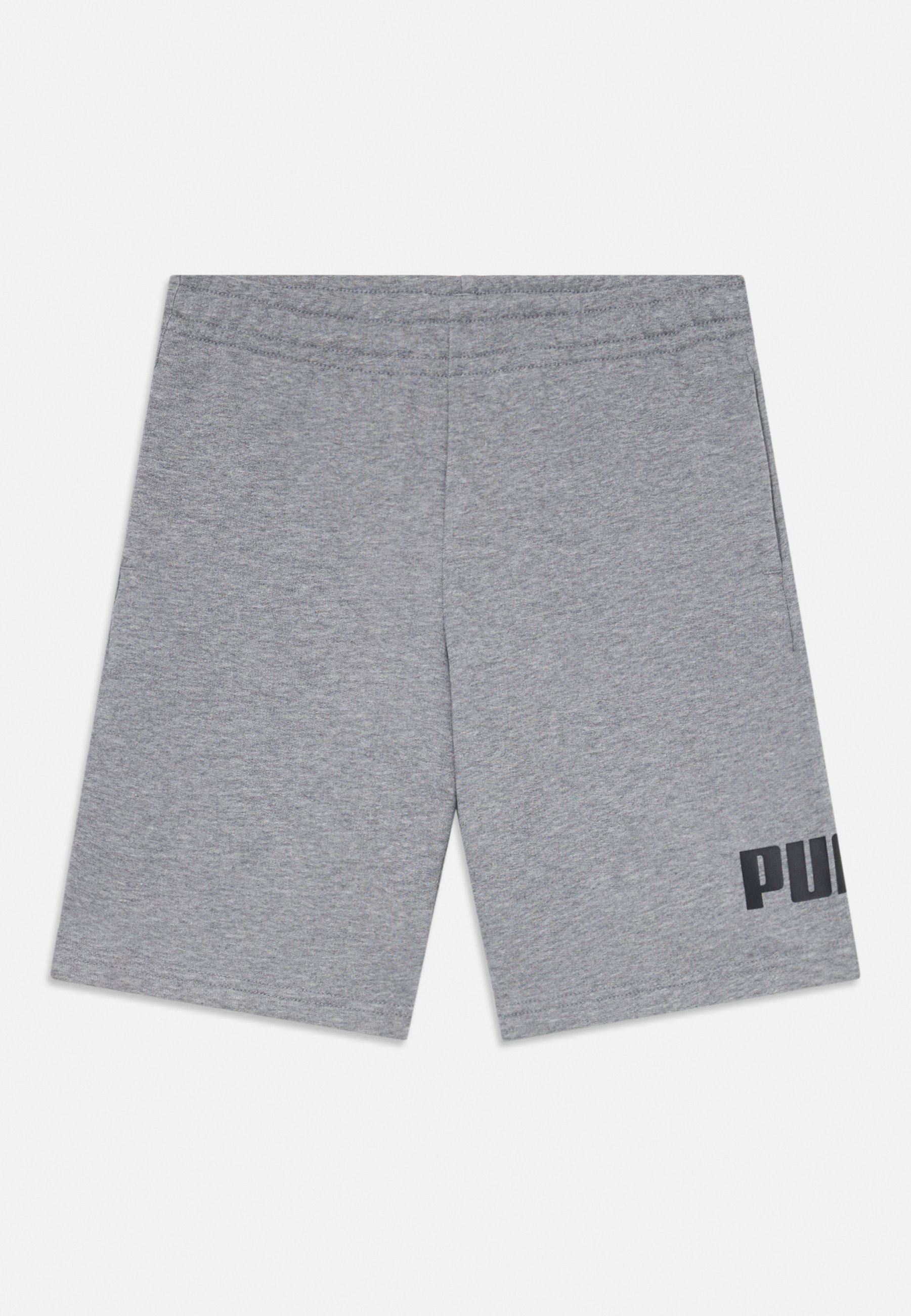 Puma LOGO UNISEX - Sportshorts - middengrijs gemêleerd