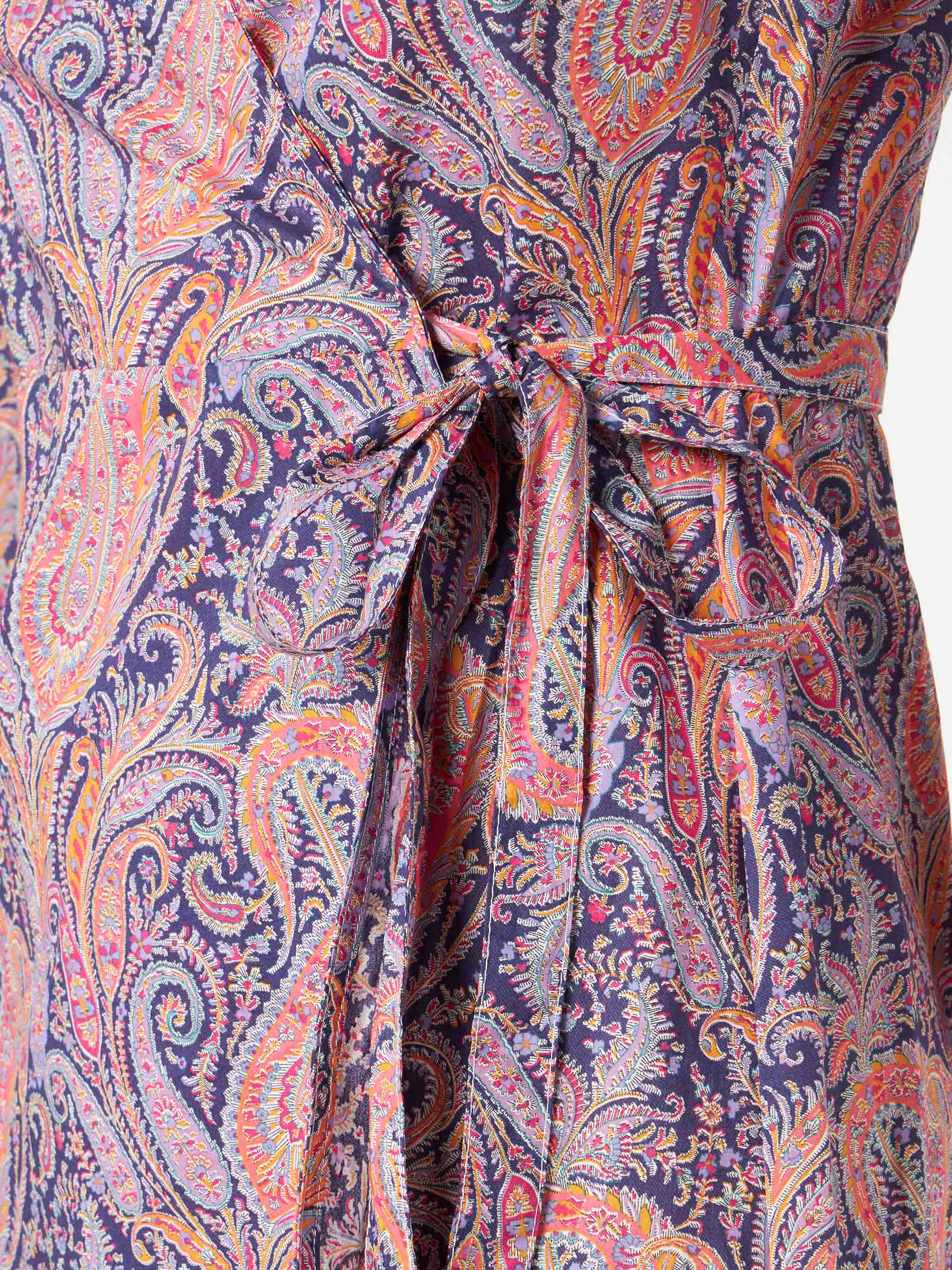 Korte katoenen jurk met Liberty-print | LIBERTY SPECIALE EDITIE