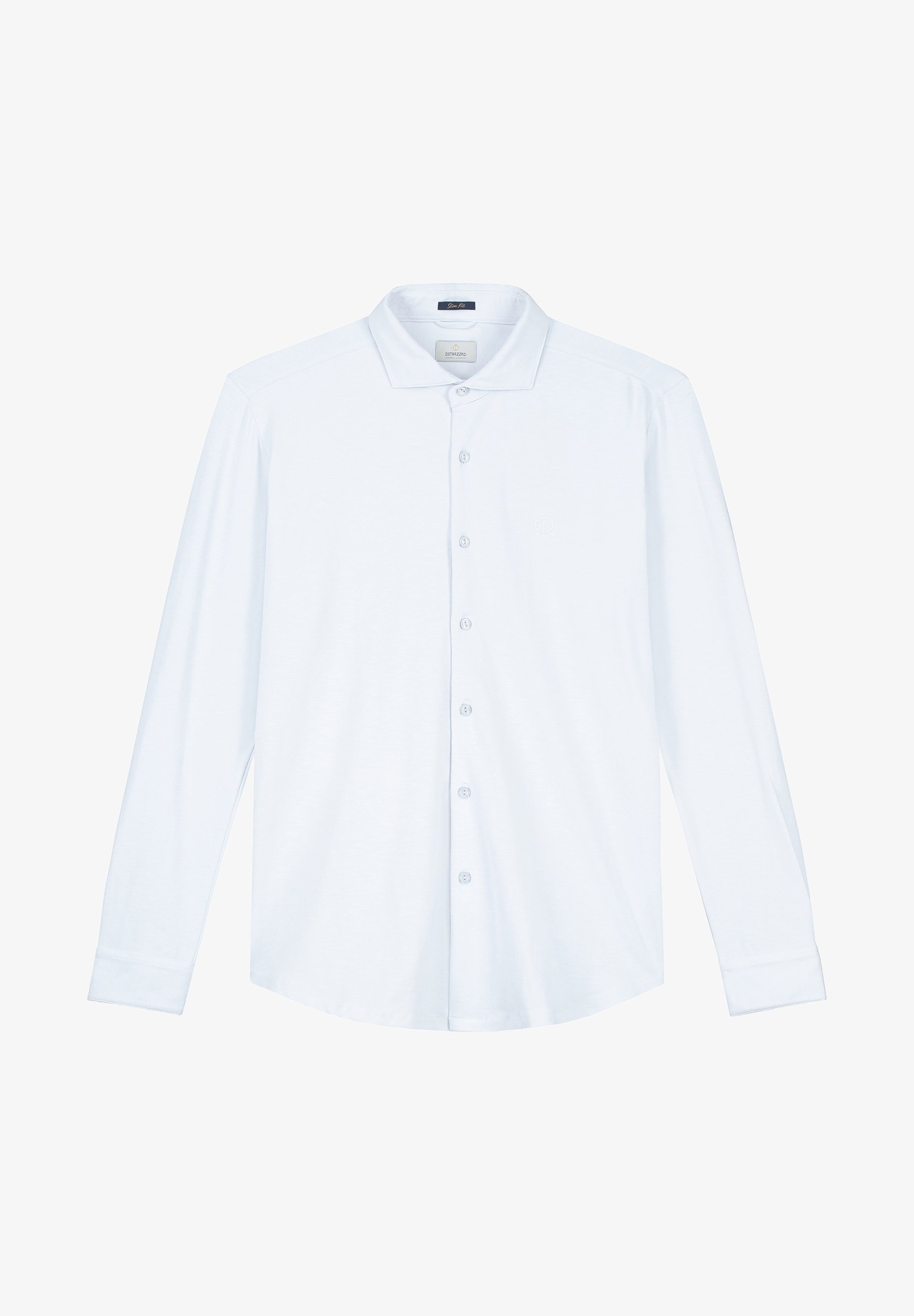 Dstrezzed FINE SLUB - Shirt - lichtblauw