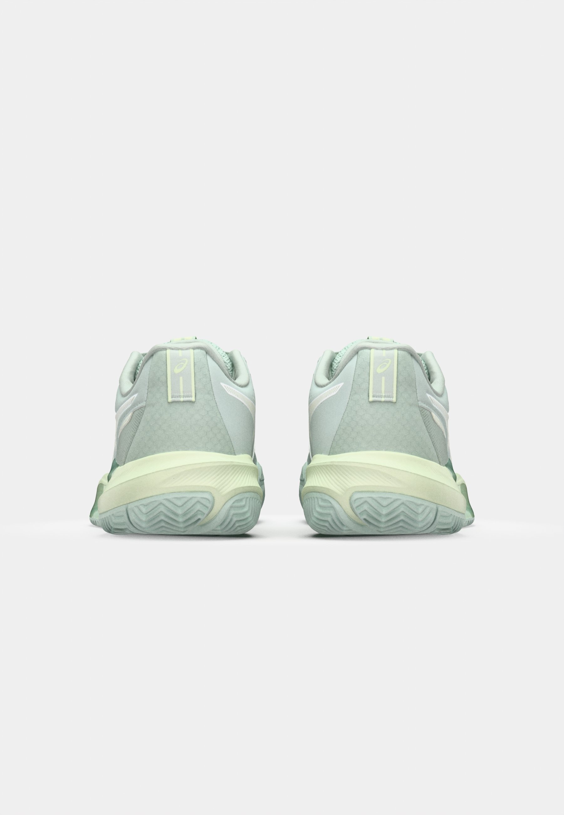 ASICS GEL CHALLENGER 15 CLAY - Tennisschoenen voor gravelbanen - lichen rock/whisper green