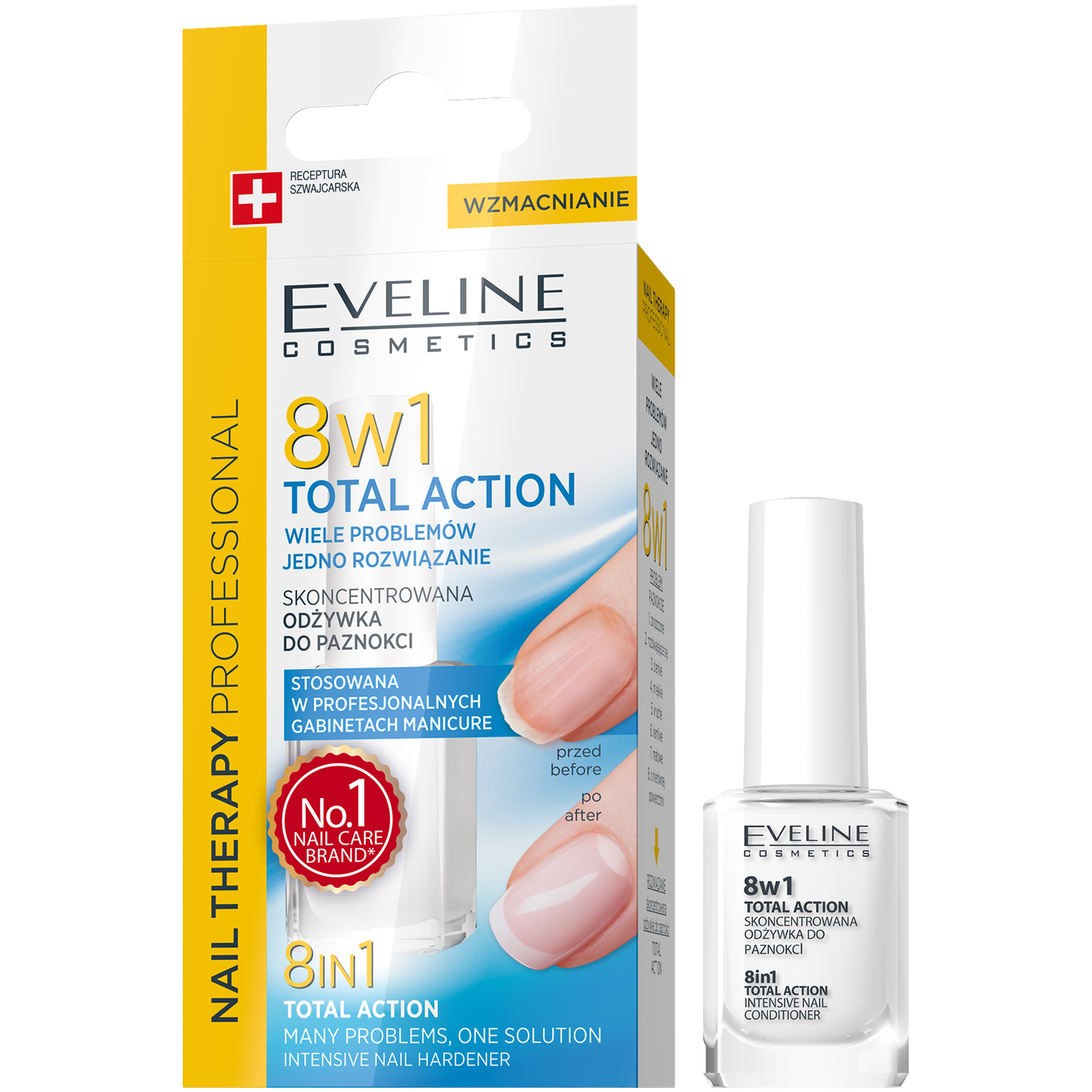 Eveline nagelbalsam 12ml 8in1