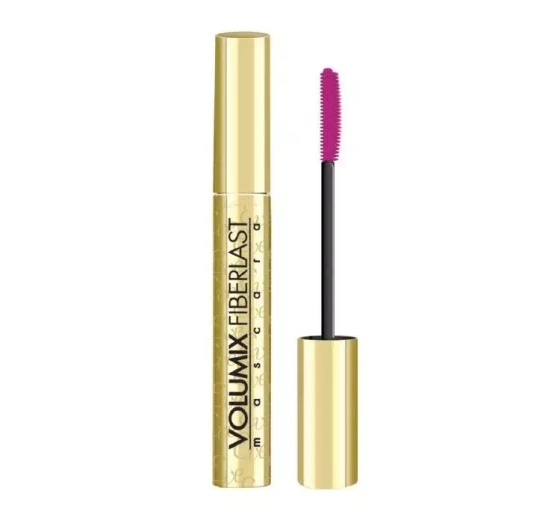 Eveline Cosmetics Volumix Fiberlast pogrubiający tusz do rzęs Black 10 ml