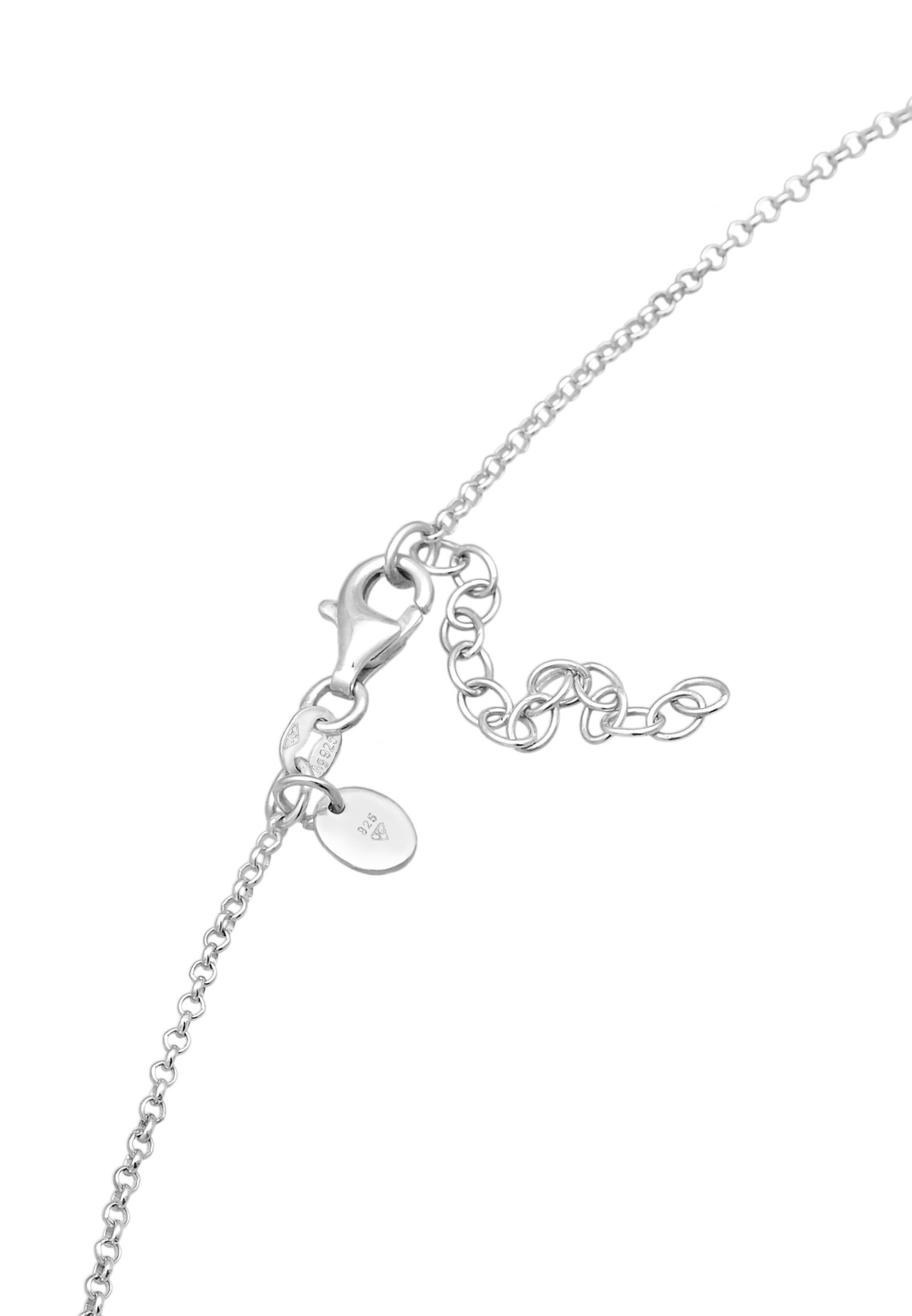 Elli PREMIUM Elli PREMIUM Collier Femmes Choker Perles ovale avec Onyx en argent sterling 925