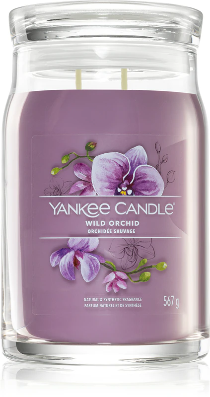 Vela perfumada Yankee Candle Wild Orchid Signature