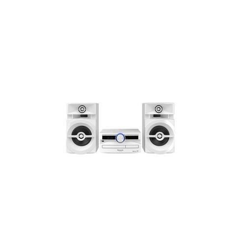 Enceinte Bluetooth - PANASONIC - SC-UX100E-W - Couleur Gris - Boîtier Blanc - Connectivité Filaire