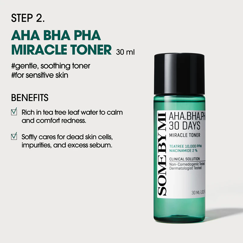 Some By Mi AHA∙BHA∙PHA 30 Days Miracle AC SOS Kit Akne-Geschenkset