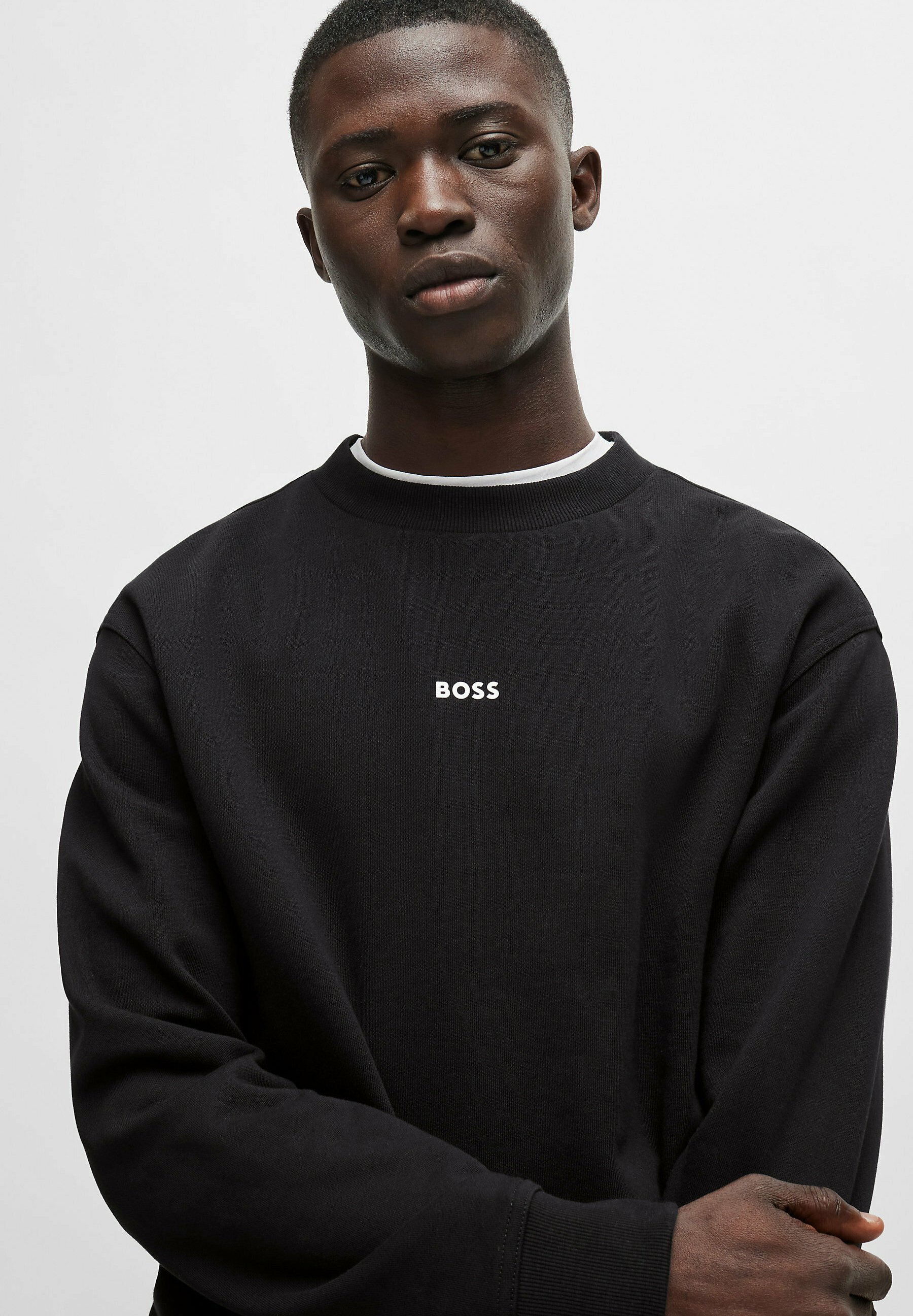 Sweat-shirt BOSS - noir