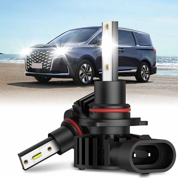 Bombilla LED HB3, 60W 16000LM 6500K, luz blanca para faros delanteros de coches y motocicletas, resistente al agua IP65, extremadamente brillante, bombillas LED para coche 9005