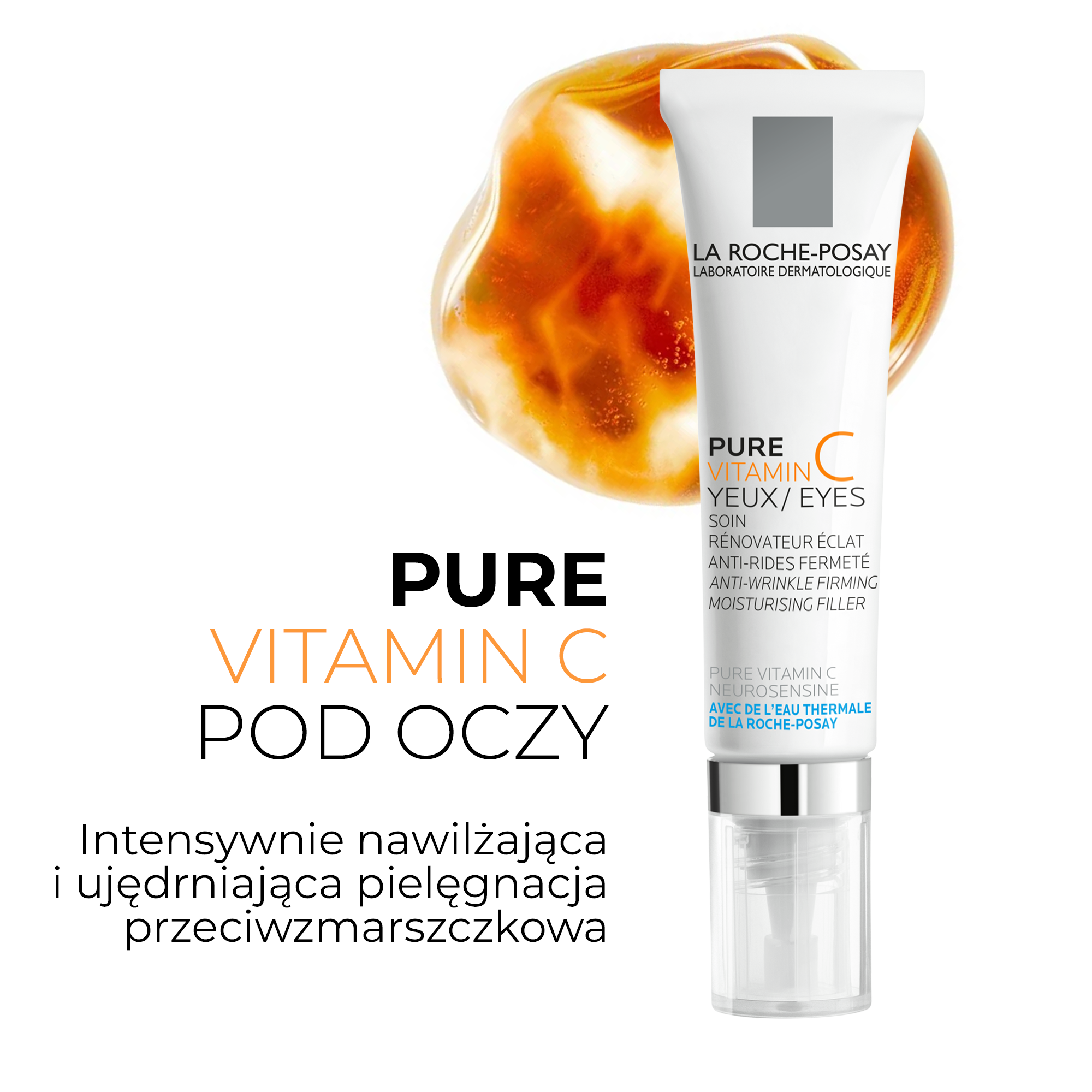 La Roche-Posay szemkörnyékápoló krém 15 ml Rederm C