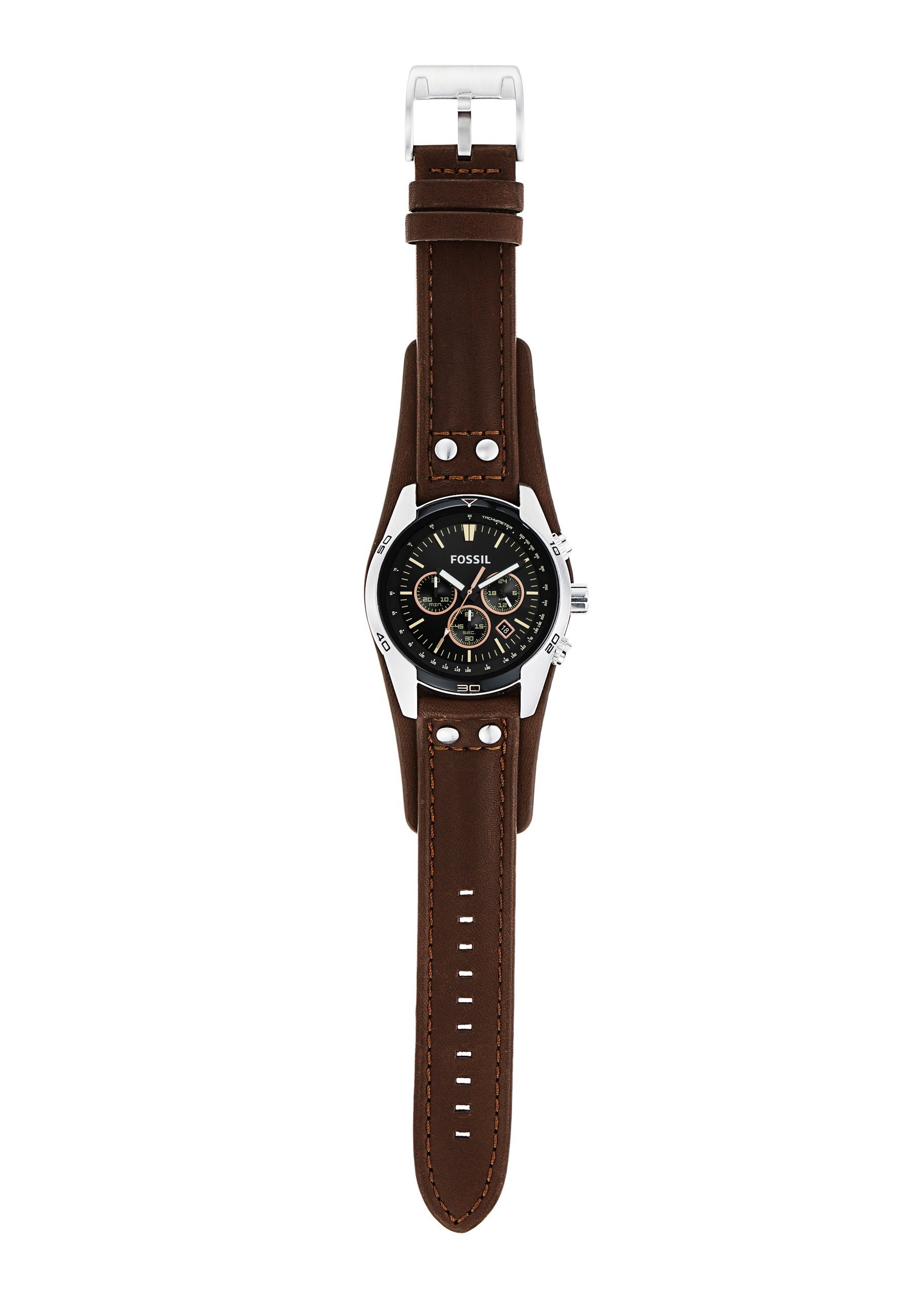 Orologio cronografo Fossil - marrone