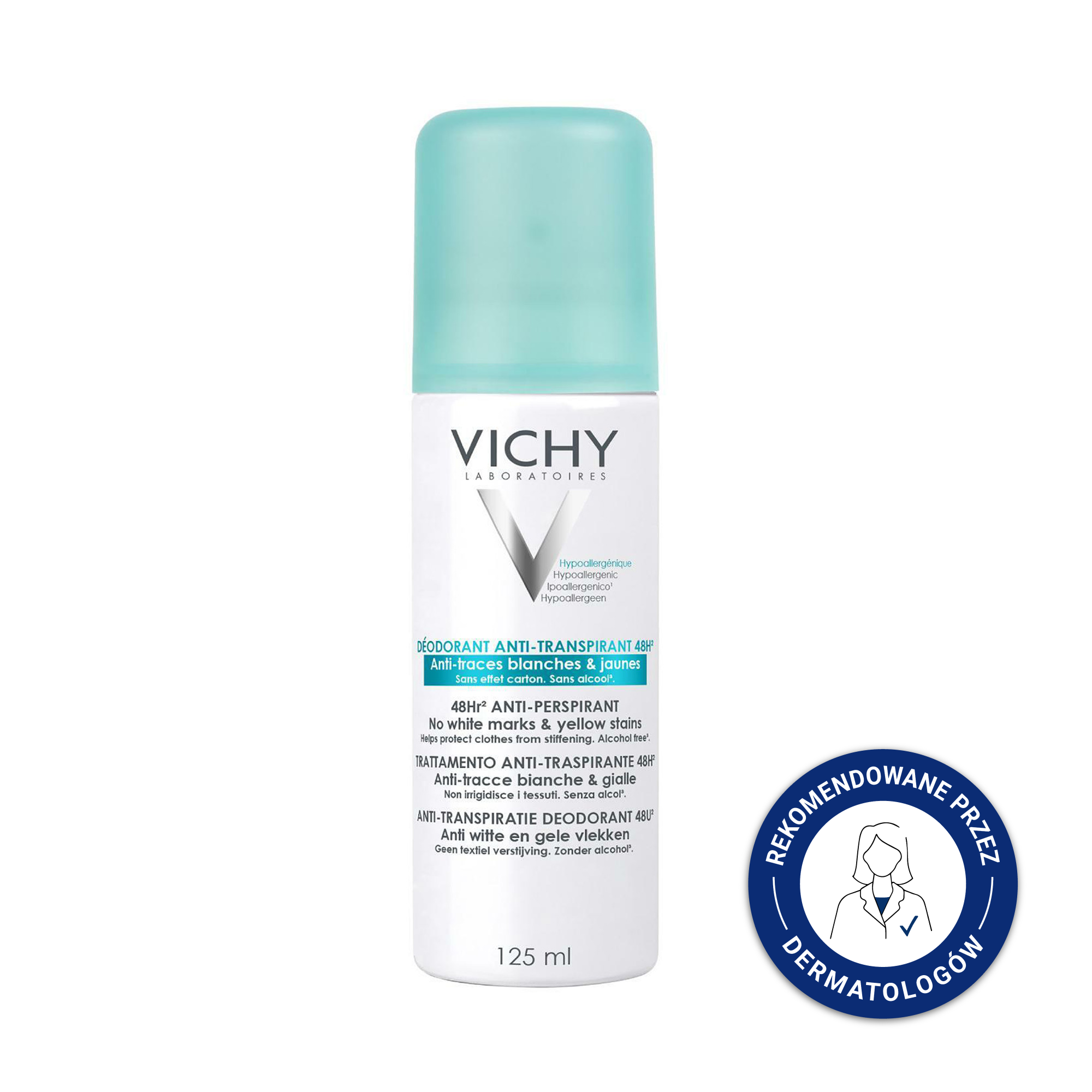 Vichy antiperspirant spray til kvinder 125 ml