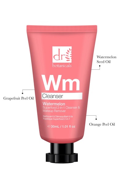 Dr Botanicals Detergente e struccante all'anguria 30 ml