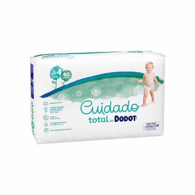 Dodot kūdikių sauskelnės Total Care 9-14 kg, 4 dydis, 40 vnt.