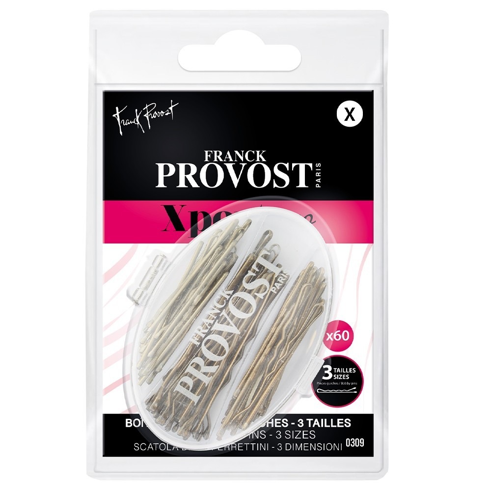 Frank Provost BOÎTE PLEXI PINCES GUICHES MARRON - 3 TAILLES