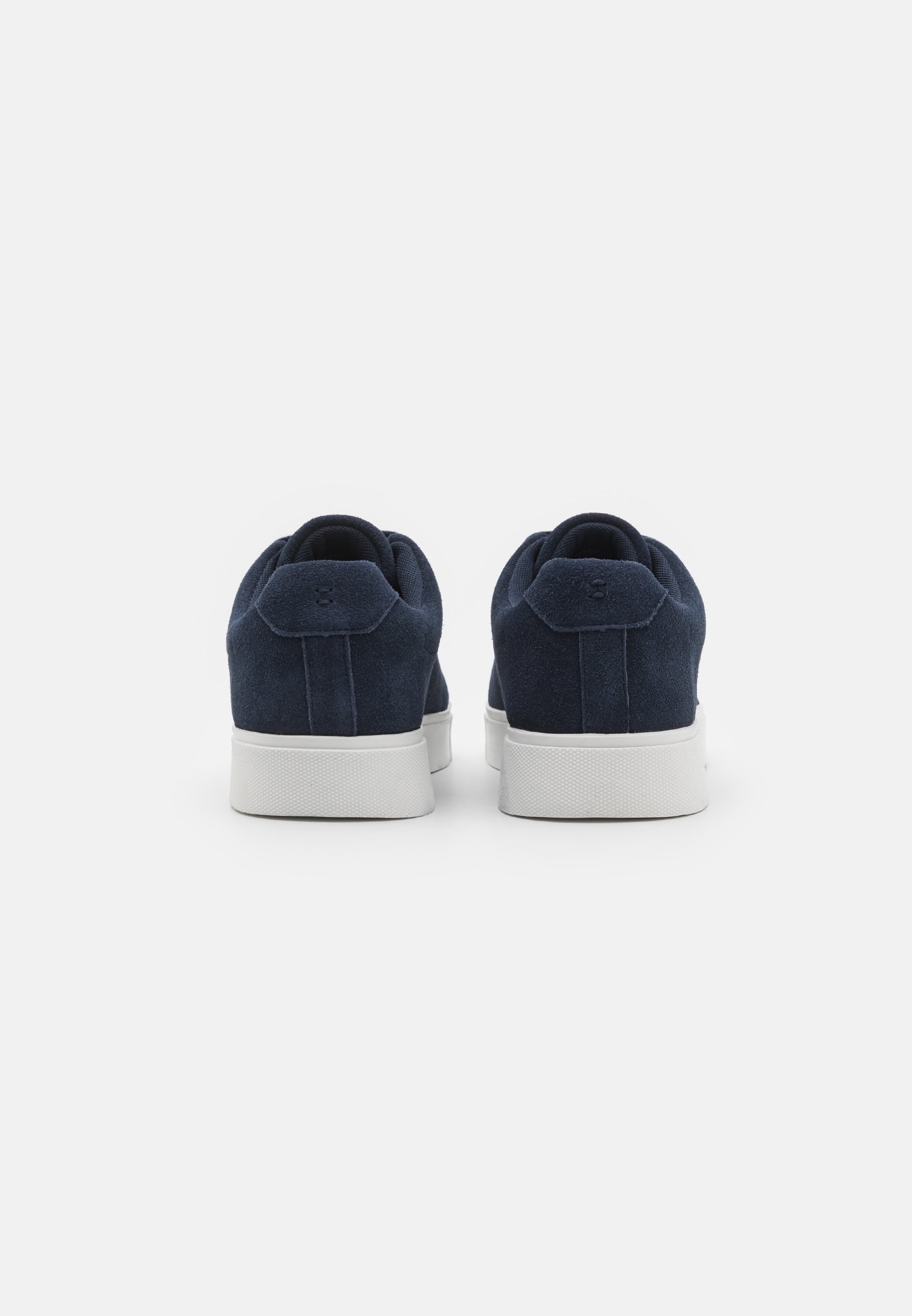 Baskets Pier One en cuir bleu foncé