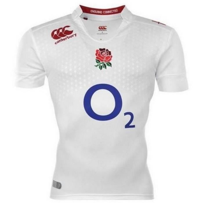Maillot de Rugby - Canterbury - Angleterre 2014 - Homme - Manches courtes - Respirant