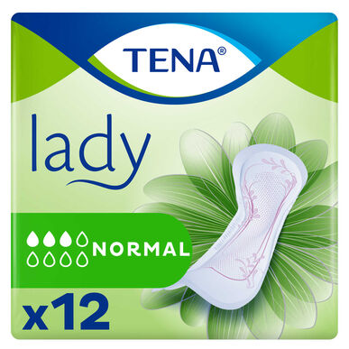 Tena-inkontinenssisuojat naisille, normaali koko, 12 kpl.