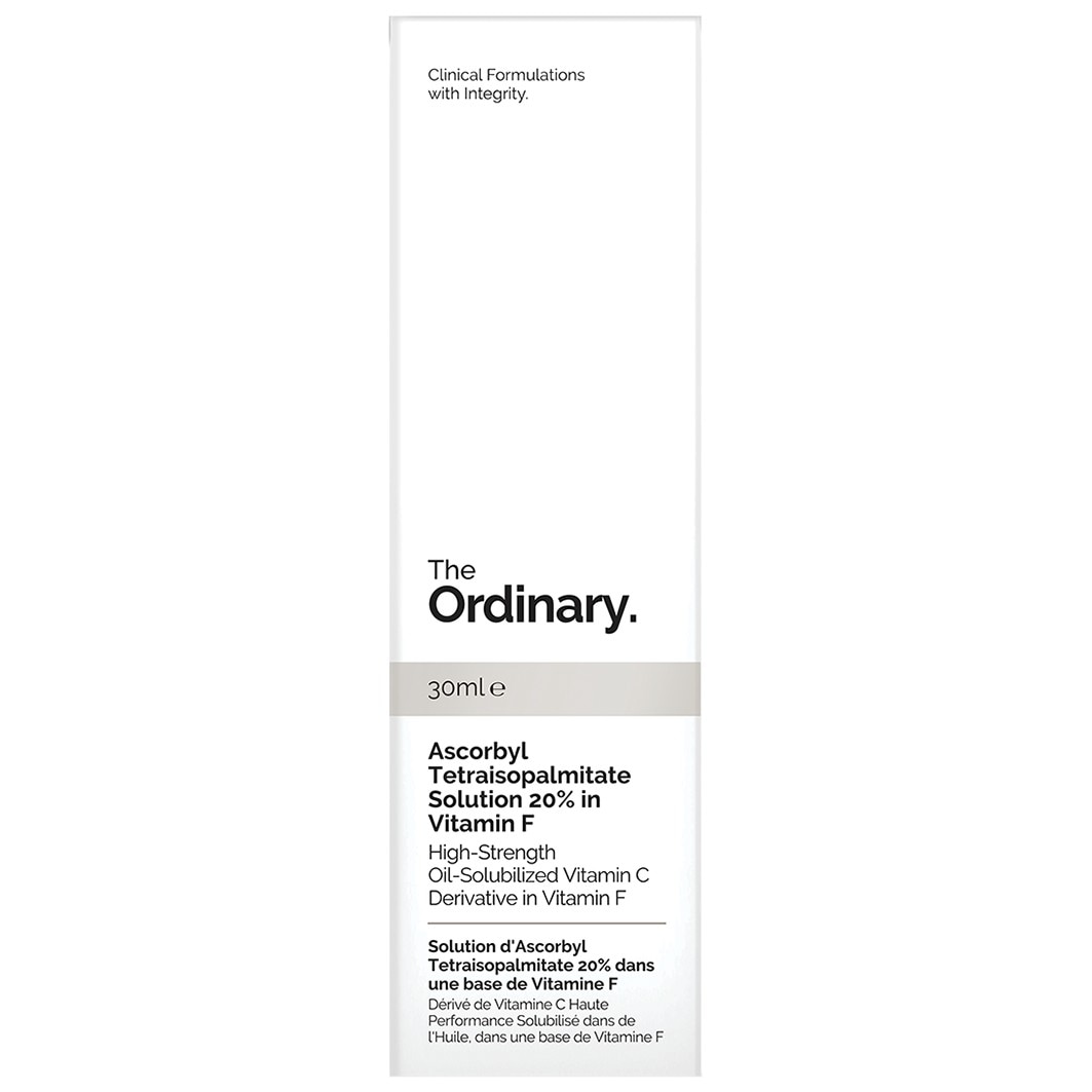 The Ordinary Vitamin C Serum Roztok vitamínu C askorbyltetraisopalmitátu 20% ve vitamínu F - 30 ml