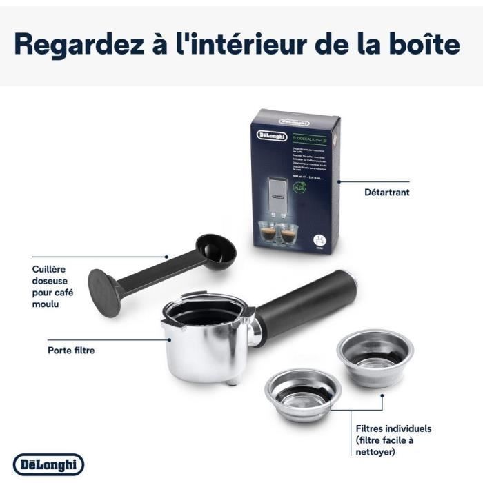 Cafetera espresso manual - De'Longhi - Dedica Style - EC685.BK - Negra