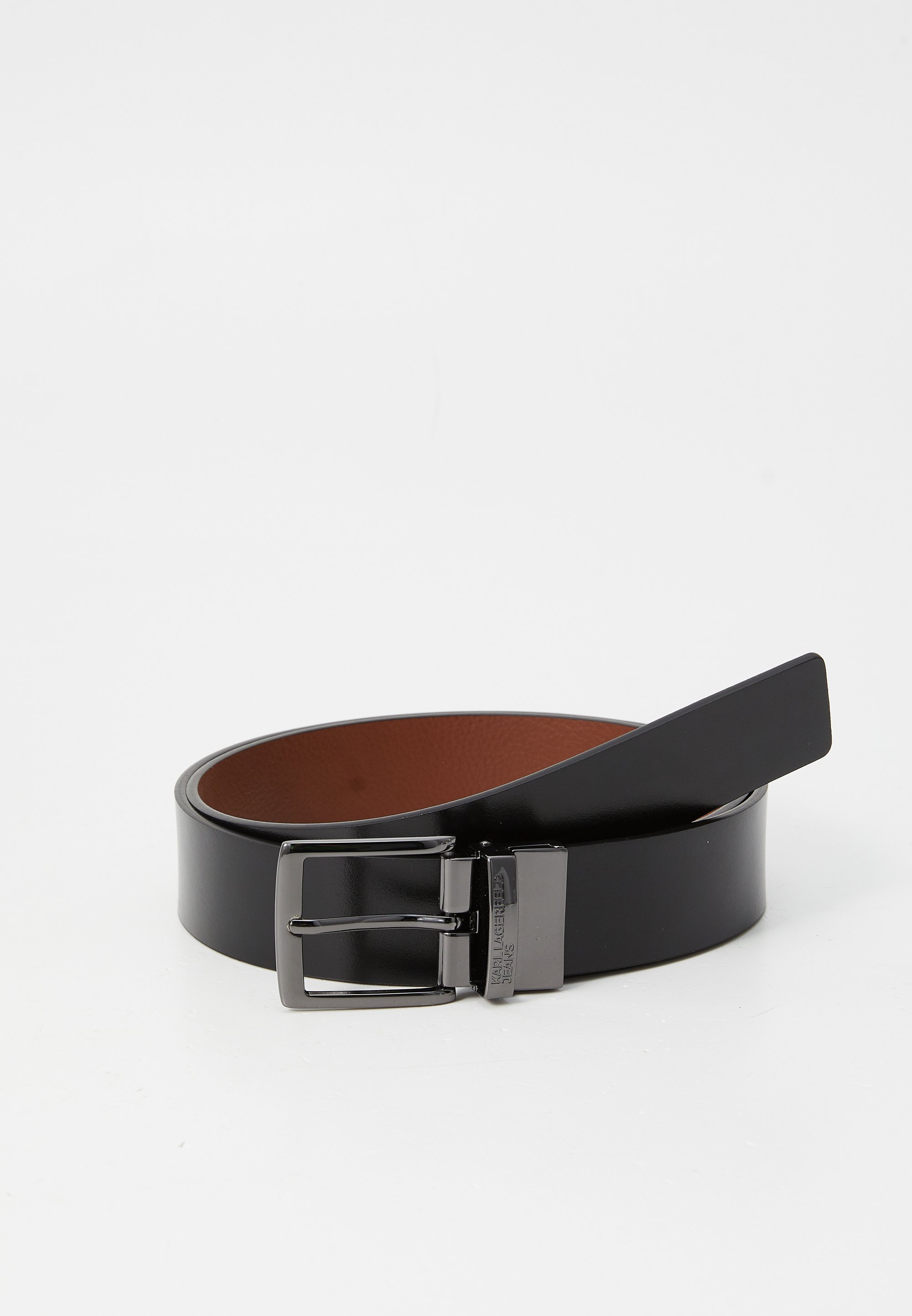 Karl Lagerfeld Jeans OMKEERBARE RIEM - Riem - chipmunk