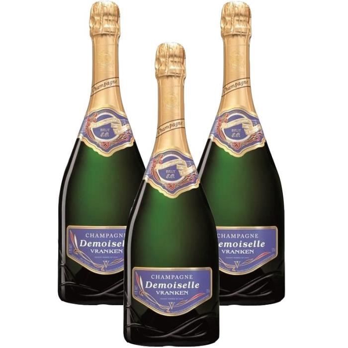 Champán Demoiselle AE Brut 75cl x3