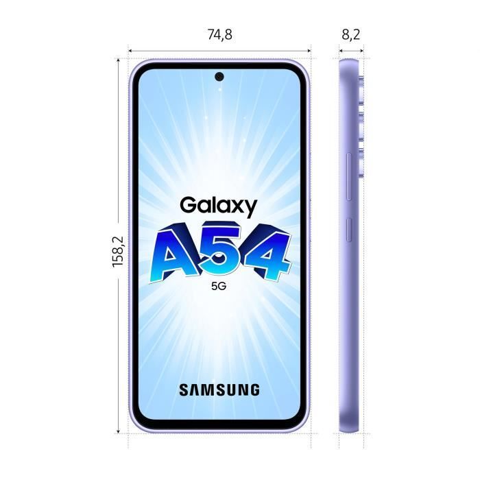 SAMSUNG Galaxy A54 5G Lavanda 128 GB