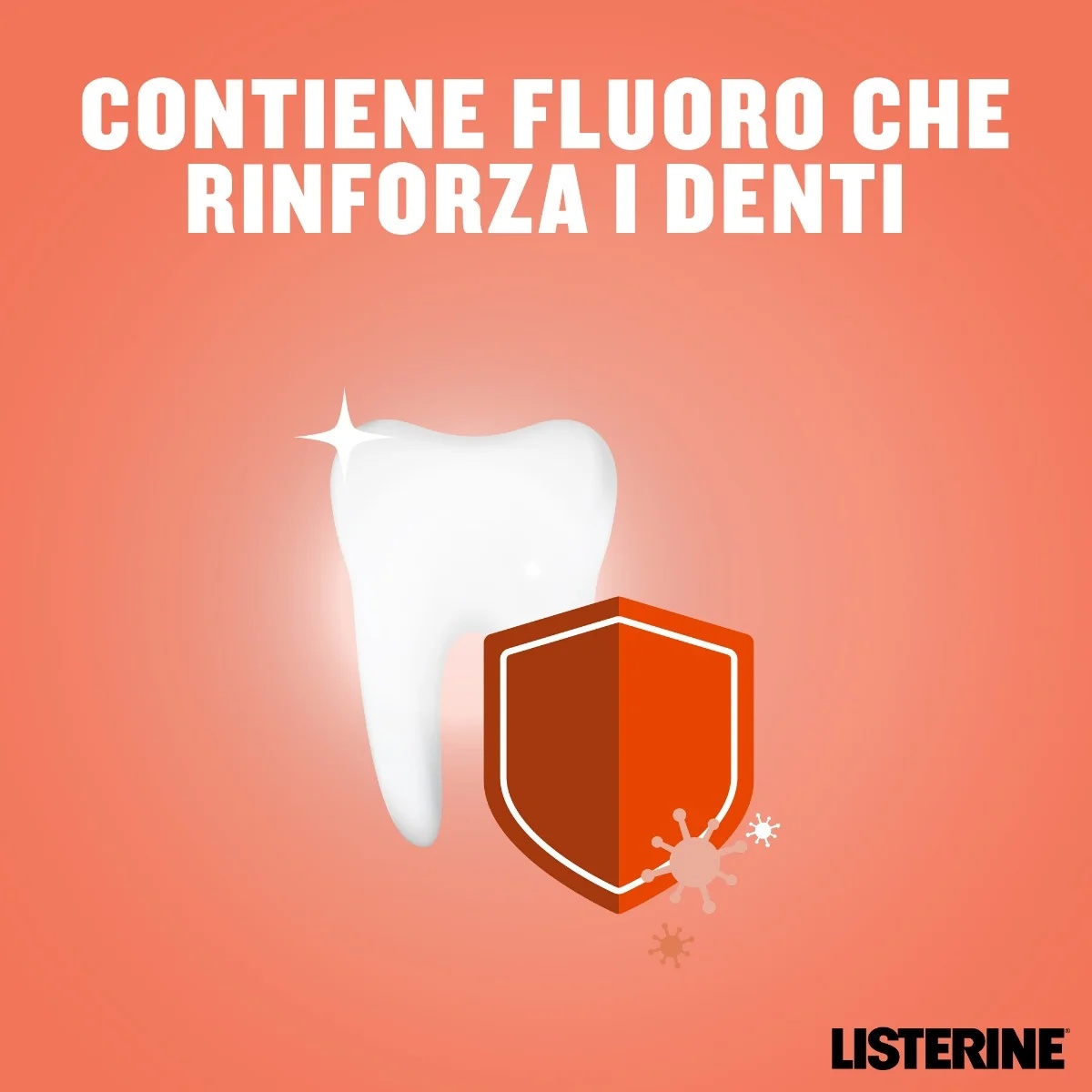 LISTERINE Listerine Smart Rinse enjuague bucal para niños 500 ml protección contra la caries dental
