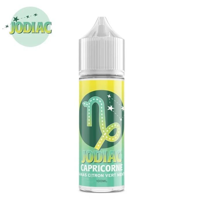 Capricorn E-liquid (Ananas, Limoen, Munt, Fris) Jodiac 100ml + 4 boosters