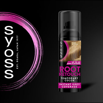 Syoss sakņu retušēšanas sprejs tumši blondam 120ml