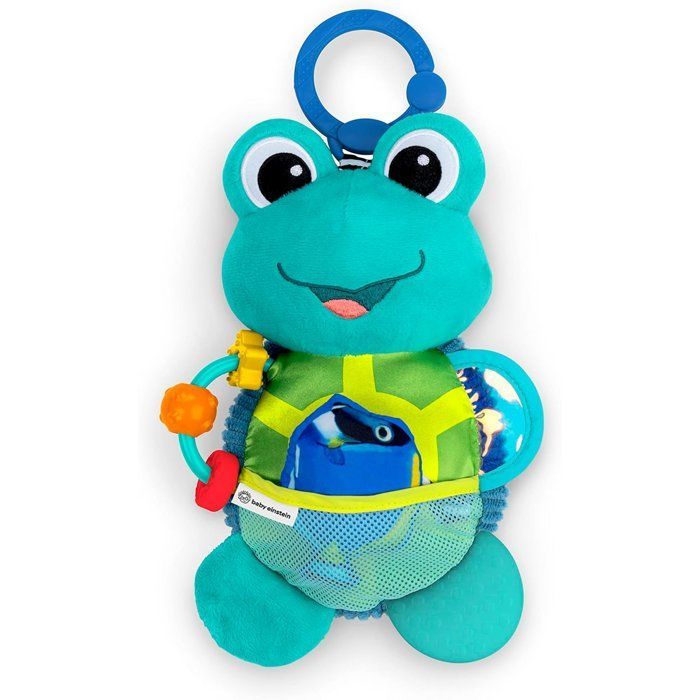 Baby Einstein Neptunus Pluche Babyschildpad Speelgoed, Multisensorisch, Babycadeau 0M+