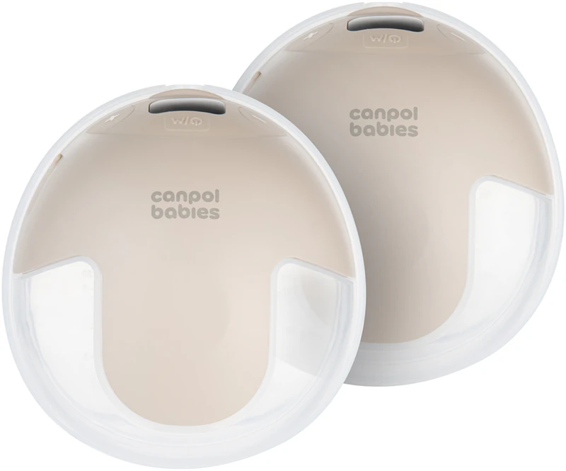 Bomba tira-leite dupla Canpol Babies SmartSense para sutiã