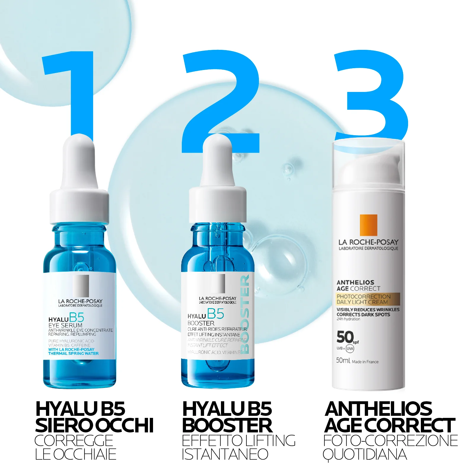 Hyalu B5 Hyalu B5 Siero Booster 5X - Siero viso antirughe, Siero viso lifting, Trattamento Riparatore