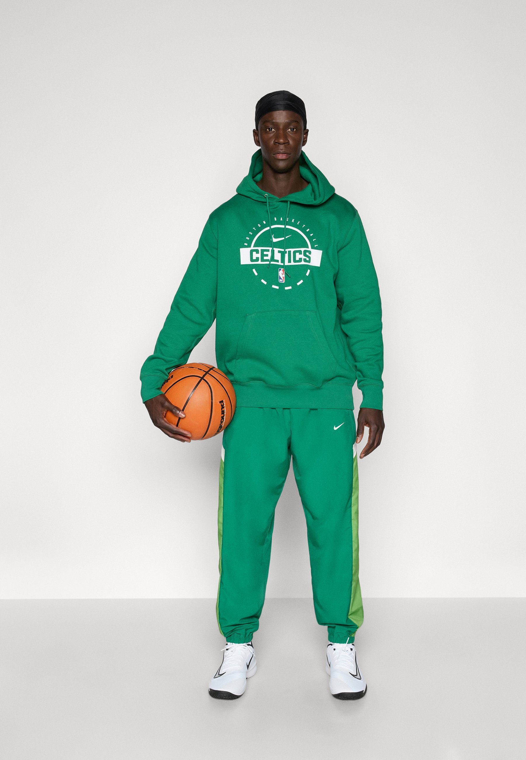 Nike Performance BOSTON CELTICS CLUB HOODY - Clubkleding - klaver