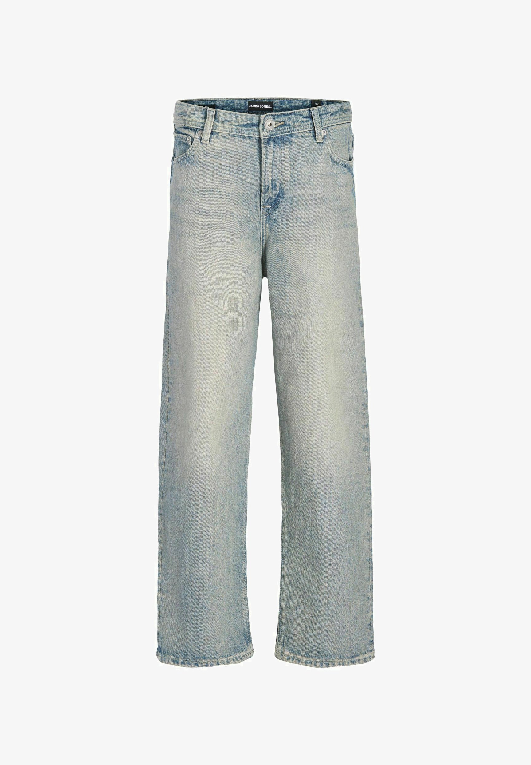 Jean Jack & Jones Junior IALEX ORIGINAL - Coupe décontractée - Denim bleu