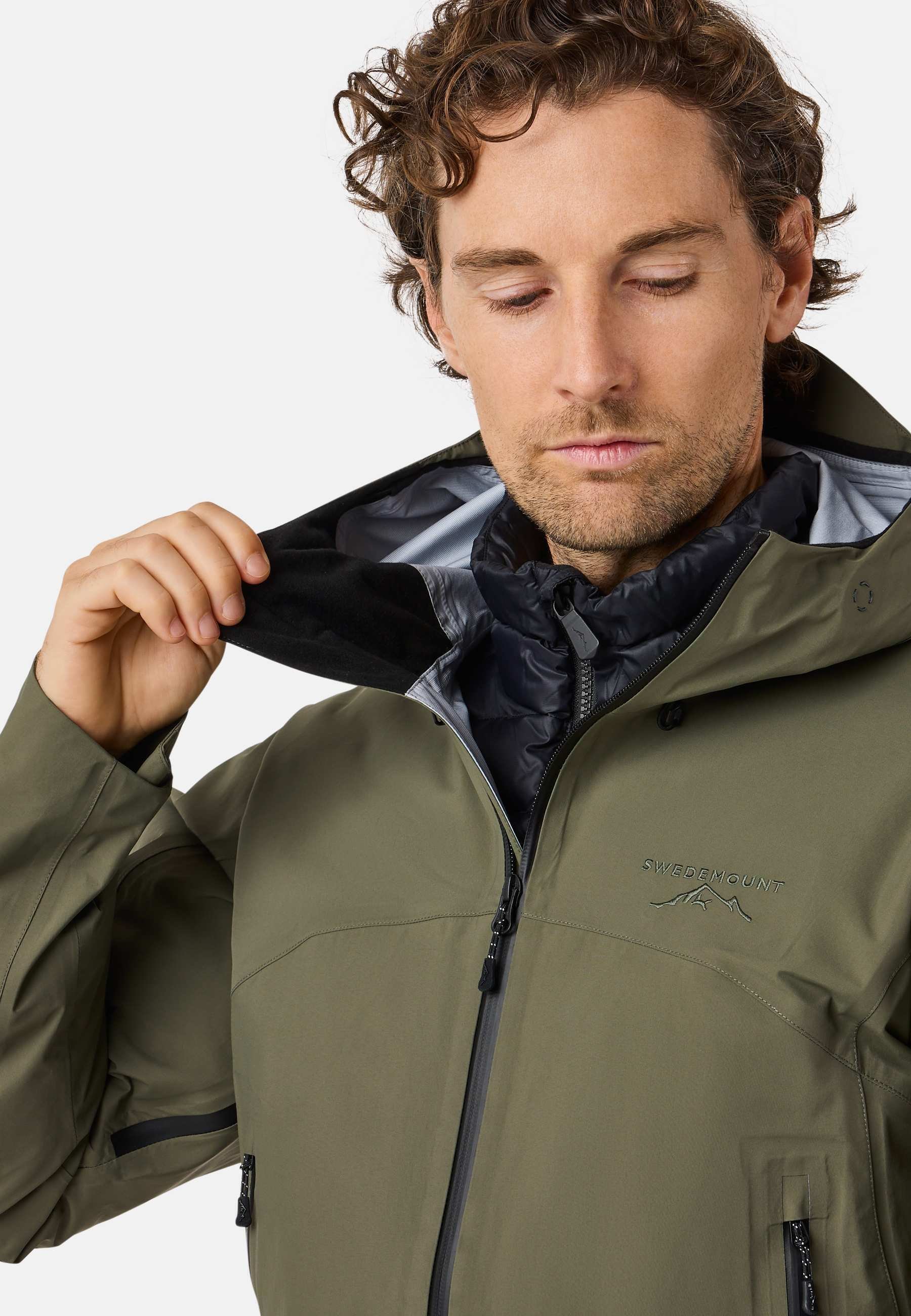 Swedemount HIMALAYA SHELL II - Outdoorjacke - oliv