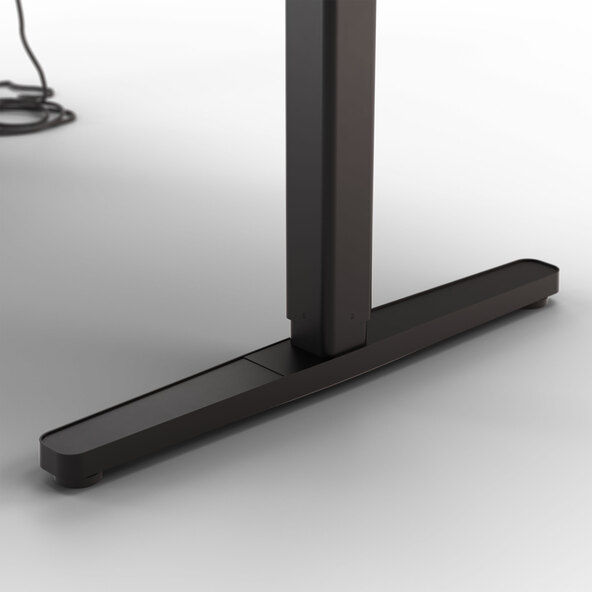 Elektricky výškově nastavitelný stůl Desk Basic, antracit