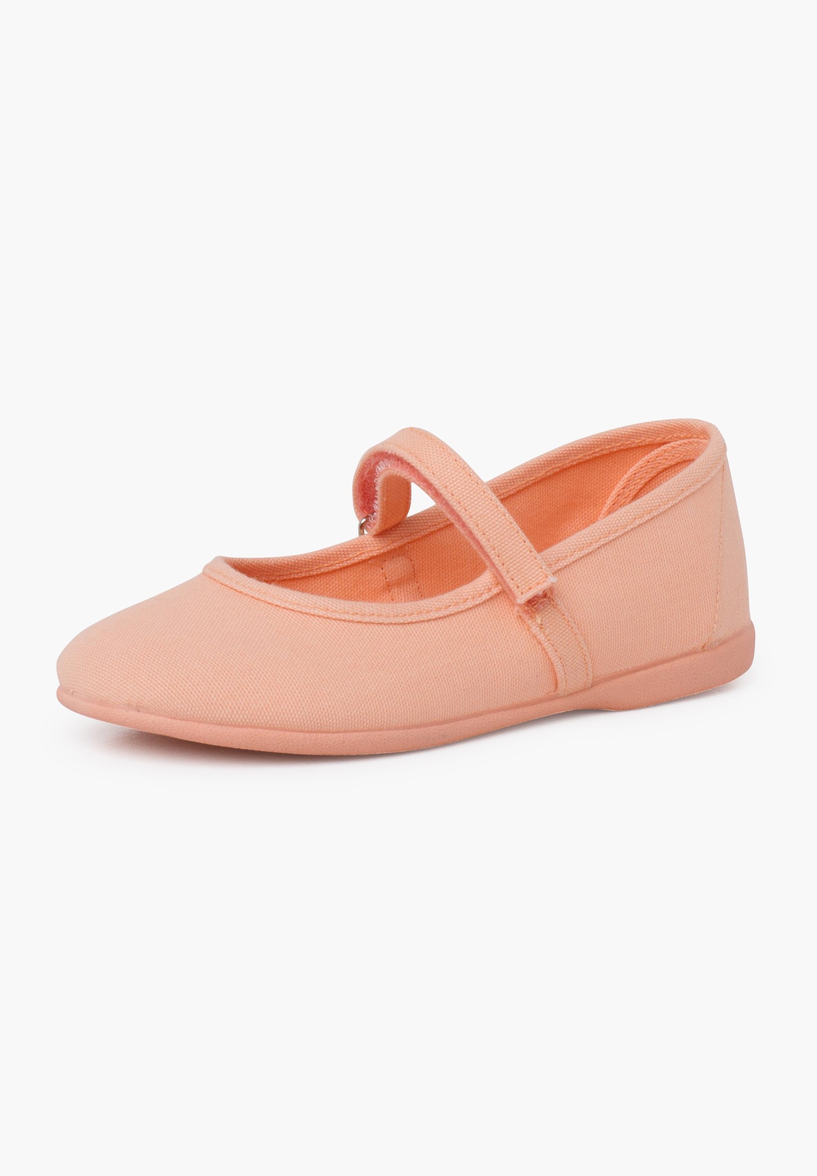 Pisamonas MERCEDITAS CINTA ADHESIVA FINO - Ballerines à bride cheville - melocotón