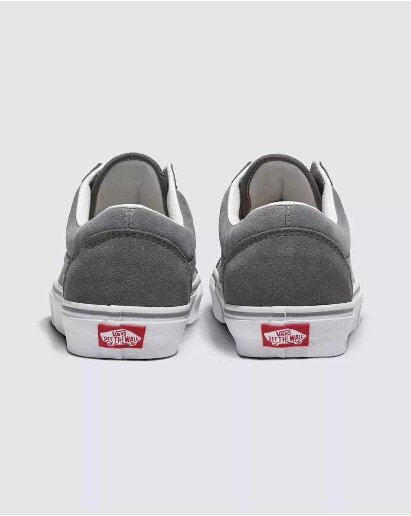 Customs Elevated Gray Suede Old Skool Shoe