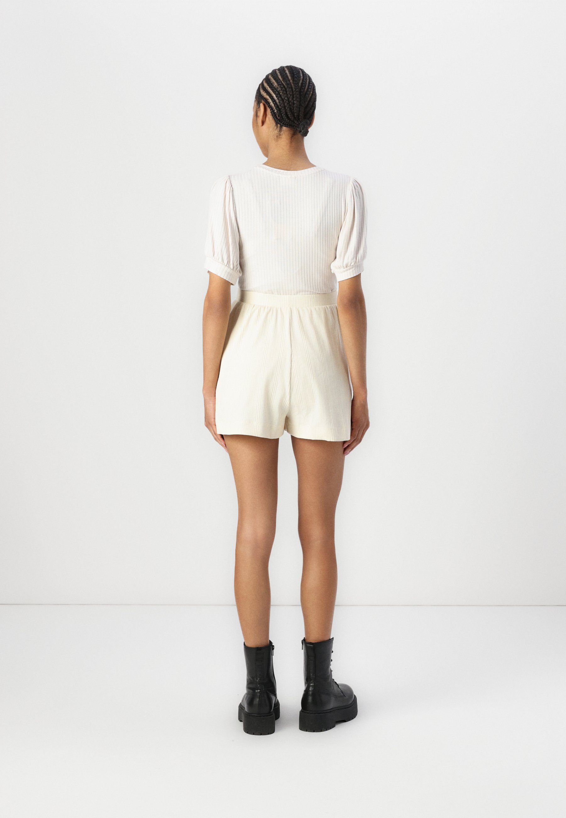 Even&Odd Umstands-Shorts, 2er-Pack – schwarz/beige