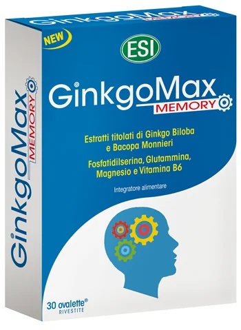 ESI Esi Ginkgomax Geheugen 30 Ovalettes Mentale Functie en Geheugen