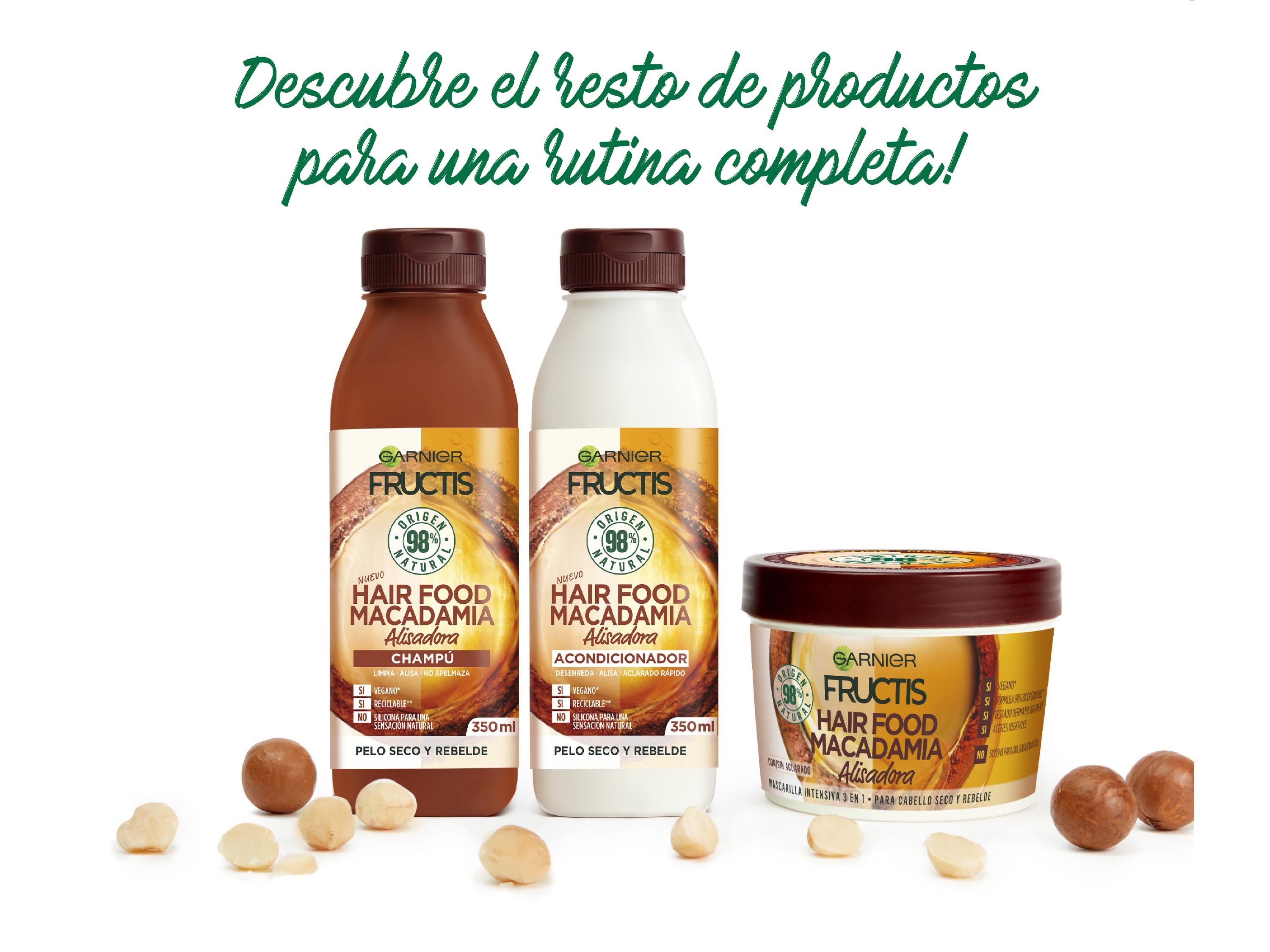 Fructis Hair Food Coconut 3-u-1 maska za zaglađivanje kose Regeneratori bez silikona